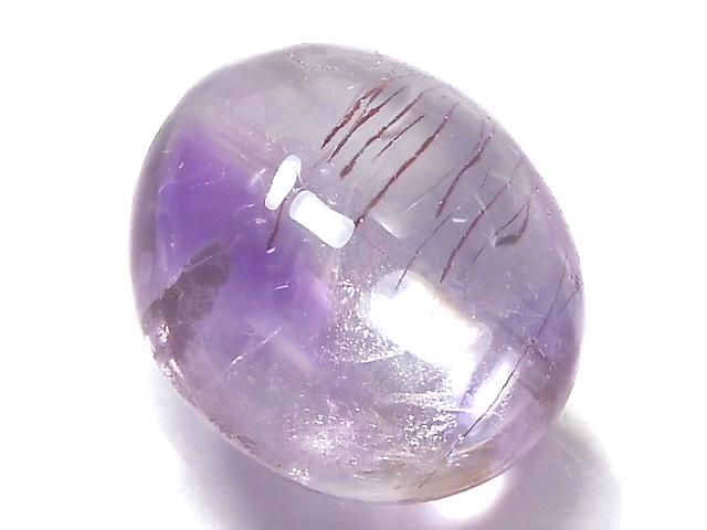 【動画】【1点もの】宝石質エレスチャルクォーツAAA カボション 1個 NO.204の画像