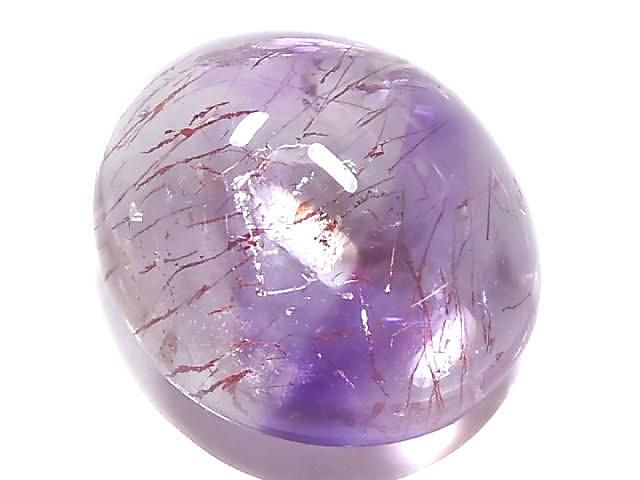 【動画】【1点もの】宝石質エレスチャルクォーツAAA カボション 1個 NO.215の画像
