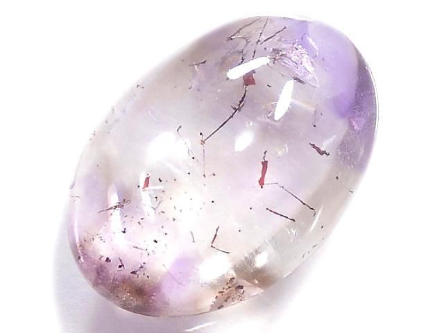 【動画】【1点もの】宝石質エレスチャルクォーツAAA カボション 1個 NO.219の画像