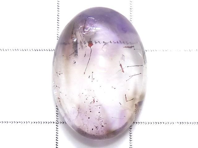 【動画】【1点もの】宝石質エレスチャルクォーツAAA カボション 1個 NO.219 サムネイル2