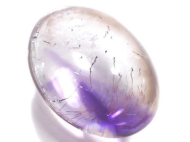 【動画】【1点もの】宝石質エレスチャルクォーツAAA カボション 1個 NO.220の画像