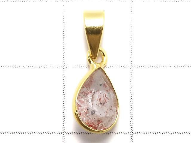 【動画】【1点もの】エレスチャルクォーツAAA ペンダントトップ 18KGP製 NO.322 サムネイル2