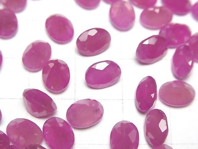 【動画】宝石質ピンクサファイアAAA ルース オーバルファセットカット8×6mm 1粒 サムネイル2