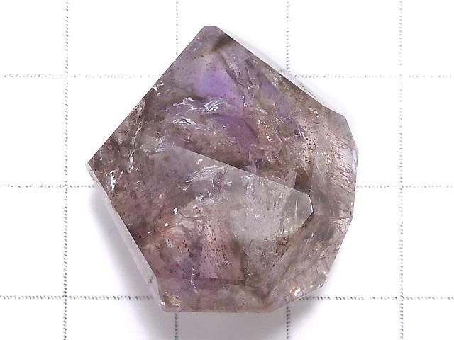 【動画】【1点もの】水入りエレスチャルクォーツAAA- タンブルカット ルース 1個 NO.24 サムネイル2