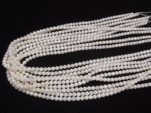 【動画】国産アコヤ真珠AAA- ラウンド4mm ホワイト 1/4連~1連(約38cm) サムネイル4