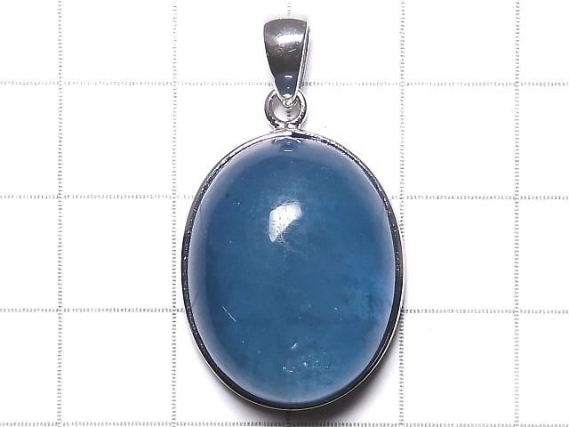【動画】【1点もの】アクアマリンAA++ ペンダントトップ SILVER925製 NO.22 サムネイル2