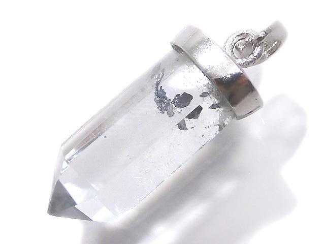【動画】【1点もの】スティブナイトインクォーツ ペンダントトップ SILVER925製 NO.3の画像