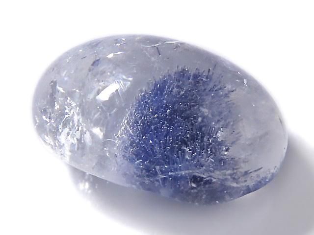 【動画】【1点もの】デュモルチェライトインクォーツAAA ルース 1個 NO.12の画像