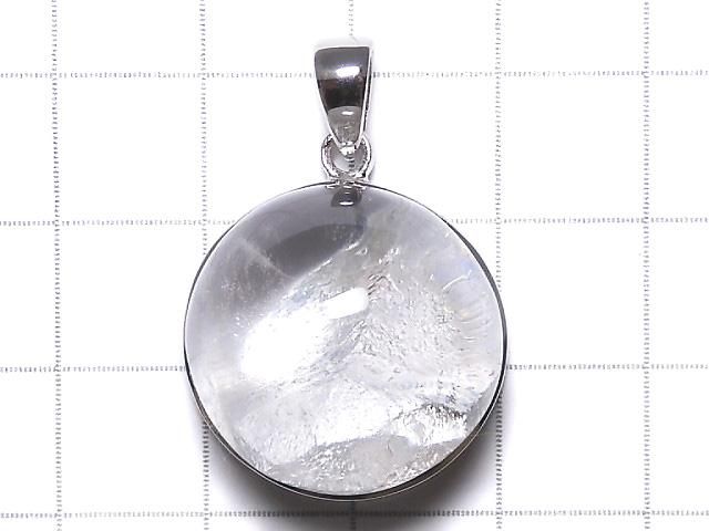 【動画】【1点もの】クリスタルインクリスタル ペンダントトップ SILVER925製 NO.118 サムネイル2