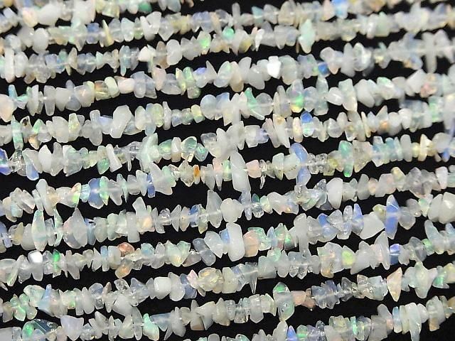 【動画】エチオピア産オパールAA++ チップ(ミニタンブル) 1連(約82cm) サムネイル3