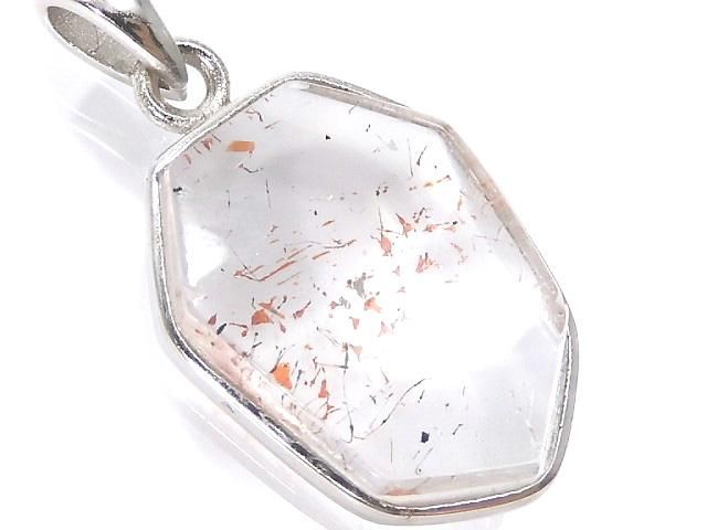 【動画】【1点もの】宝石質レピドクロサイトインクォーツAAA- ペンダントトップ SILVER925製 NO.205の画像