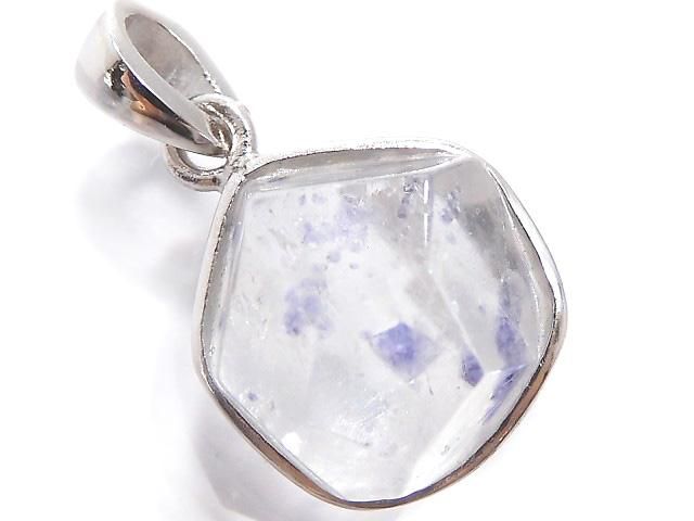 【動画】【1点もの】フローライトインクォーツ ペンダントトップ SILVER925製 NO.105の画像
