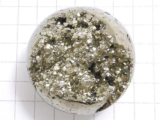 【動画】【1点もの】ゴールデンパイライト スフィア・ラウンド49mm 1個 NO.9 サムネイル2