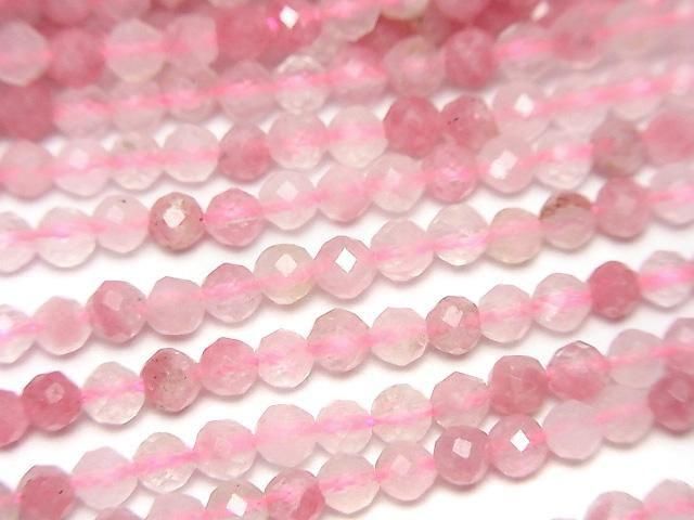 【動画】【素晴らしい輝き】ロードナイトシリカAA++ ラウンドカット3mm 1連(約37cm)の画像