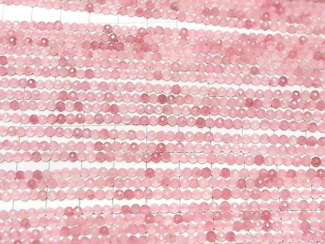 【動画】【素晴らしい輝き】ロードナイトシリカAA++ ラウンドカット3mm 1連(約37cm) サムネイル3