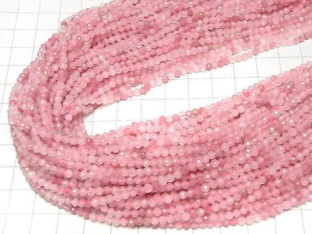 【動画】【素晴らしい輝き】ロードナイトシリカAA++ ラウンドカット3mm 1連(約37cm) サムネイル4
