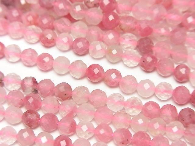 【動画】【素晴らしい輝き】ロードナイトシリカAA++ ラウンドカット4mm 1連(約36cm)の画像