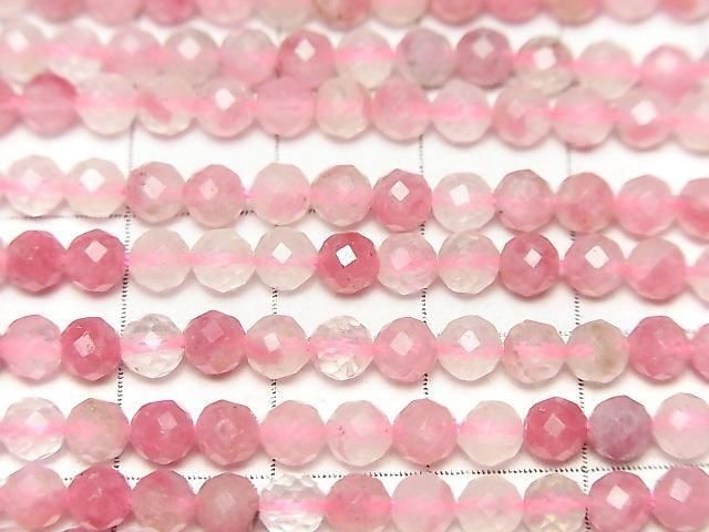 【動画】【素晴らしい輝き】ロードナイトシリカAA++ ラウンドカット4mm 1連(約36cm) サムネイル2