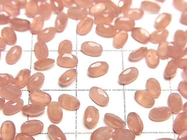 【動画】ペルー産インカローズAAA ルース オーバルファセットカット5×3mm 5粒 サムネイル2