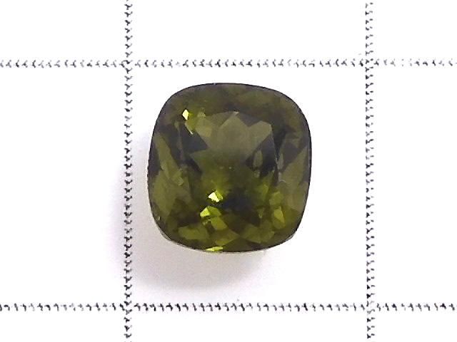 【動画】【1点もの】宝石質モルダバイトAAA ファセットカット ルース 1粒 NO.2 サムネイル2