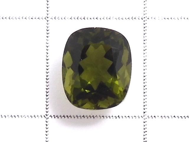【動画】【1点もの】宝石質モルダバイトAAA ファセットカット ルース 1粒 NO.5 サムネイル2