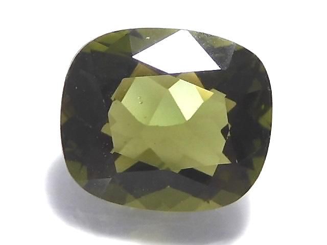 【動画】【1点もの】宝石質モルダバイトAAA ファセットカット ルース 1粒 NO.6の画像