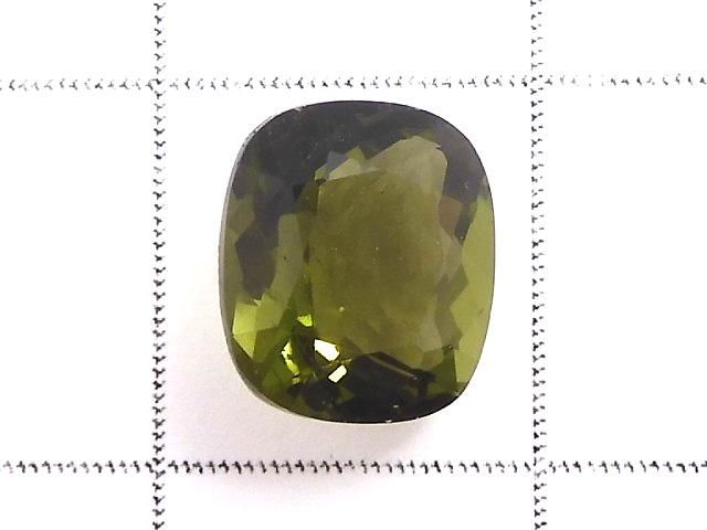 【動画】【1点もの】宝石質モルダバイトAAA ファセットカット ルース 1粒 NO.6 サムネイル2