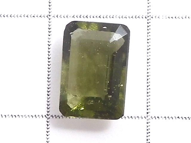 【動画】【1点もの】宝石質モルダバイトAAA ファセットカット ルース 1粒 NO.7 サムネイル2