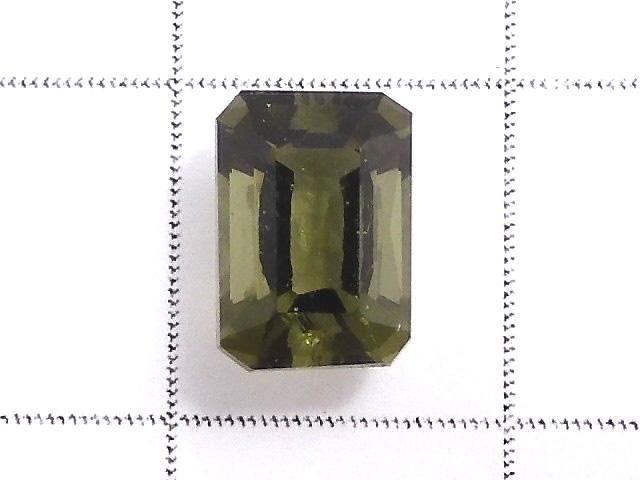 【動画】【1点もの】宝石質モルダバイトAAA ファセットカット ルース 1粒 NO.8 サムネイル2