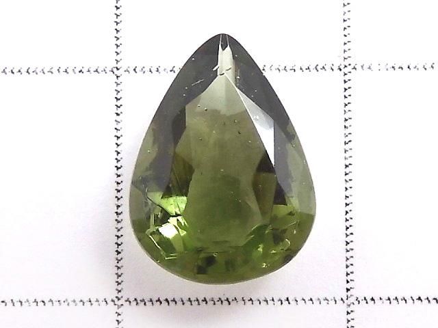【動画】【1点もの】宝石質モルダバイトAAA ファセットカット ルース 1粒 NO.9 サムネイル2