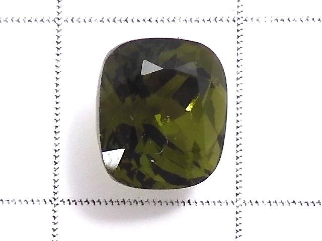 【動画】【1点もの】宝石質モルダバイトAAA ファセットカット ルース 1粒 NO.10 サムネイル2