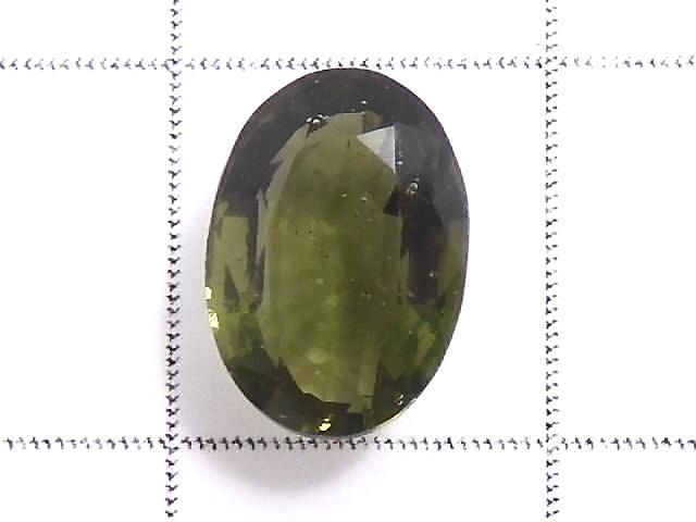 【動画】【1点もの】宝石質モルダバイトAAA ファセットカット ルース 1粒 NO.11 サムネイル2