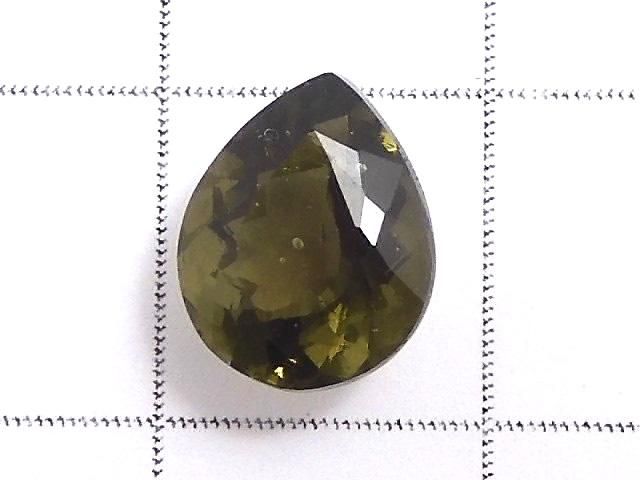 【動画】【1点もの】宝石質モルダバイトAAA ファセットカット ルース 1粒 NO.12 サムネイル2