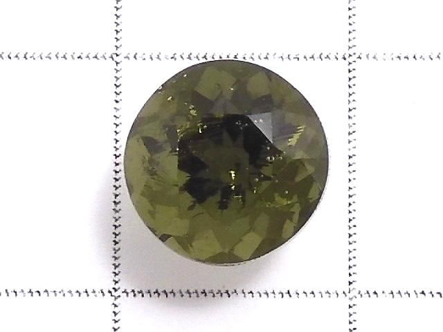 【動画】【1点もの】宝石質モルダバイトAAA ファセットカット ルース 1粒 NO.14 サムネイル2
