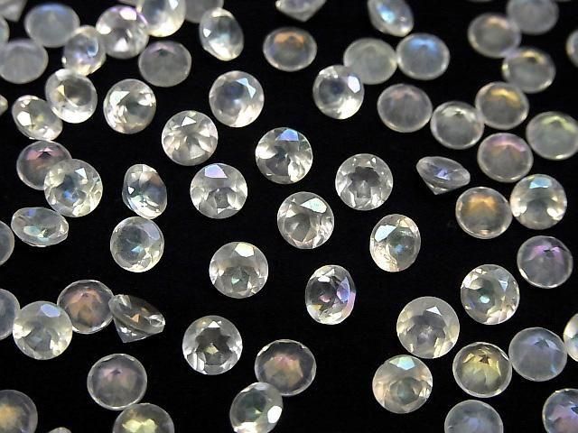 【動画】アクアクリスタルAAA- ルース ラウンドファセットカット5×5mm 10粒 サムネイル4