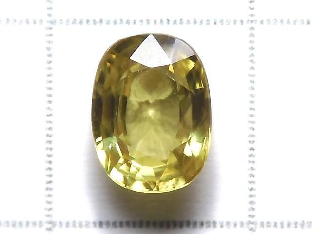 【動画】【1点もの】宝石質スフェーン(チタナイト)AAA ルース ファセットカット 1粒 NO.260 サムネイル2
