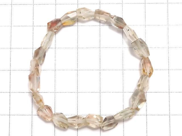 【動画】【1点もの】宝石質オレゴンサンストーンAAA- タンブルカット 1連(ブレス) NO.122 サムネイル2