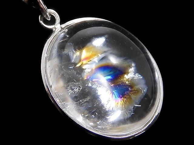 【動画】【1点もの】アイリスクォーツAAA- ペンダントトップ SILVER925製 NO.95の画像