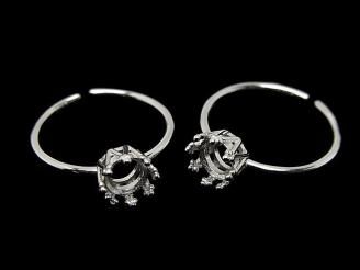 ưSilver925 饦 󥰶(α)饦ɥեåȥå5mm  ե꡼ 1