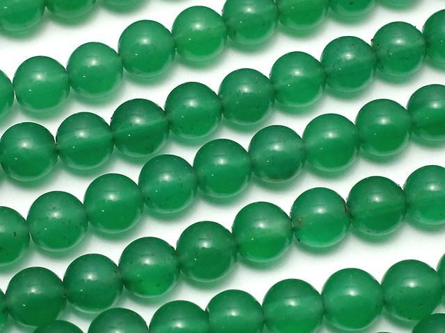 グリーンオニキスAAA ラウンド5mm 1連(約36cm)の画像