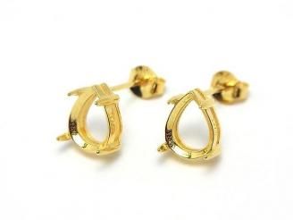 ưSilver925 ԥݥȶȡå ڥץեåȥå 64mmۡ86mm 18KGP 1ڥ(2ԡ)