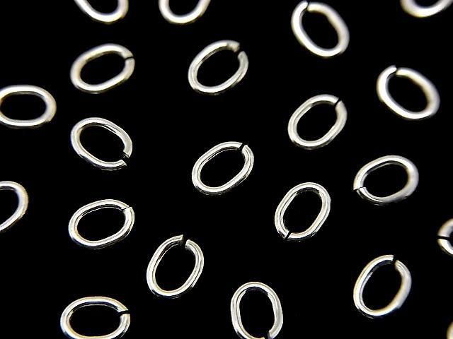 Silver925 丸カン(オーバル) 【3mm】【4mm】【5mm】 生地 20個の画像