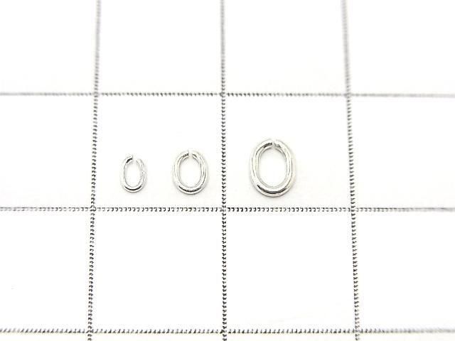 Silver925 丸カン(オーバル) 【3mm】【4mm】【5mm】 生地 20個 サムネイル2