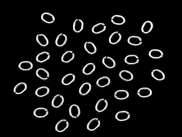 Silver925 丸カン(オーバル) 【3mm】【4mm】【5mm】 生地 20個 サムネイル4