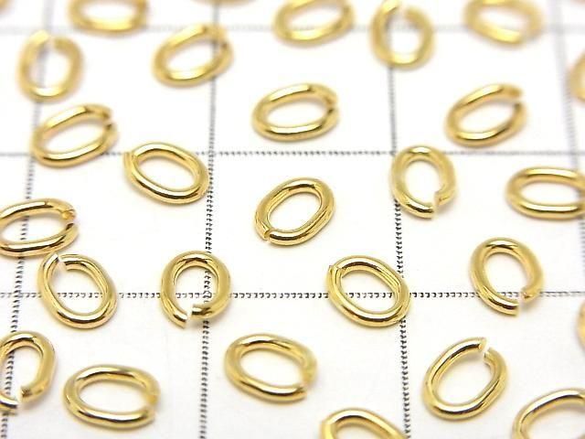 Silver925 丸カン(オーバル) 【3mm】【4mm】【5mm】 18KGP 20個 サムネイル3