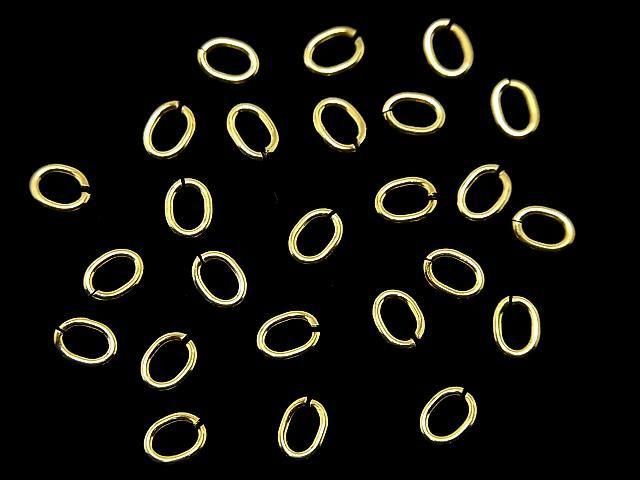 Silver925 丸カン(オーバル) 【3mm】【4mm】【5mm】 18KGP 20個 サムネイル4