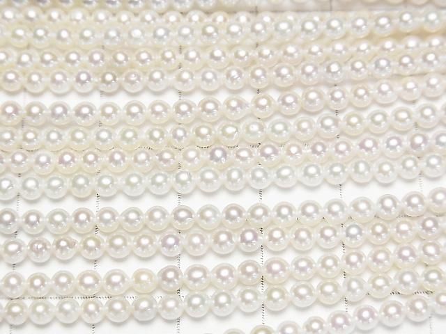 【動画】淡水真珠AAA セミラウンド3mm ホワイト 半連/1連(約38cm) サムネイル2