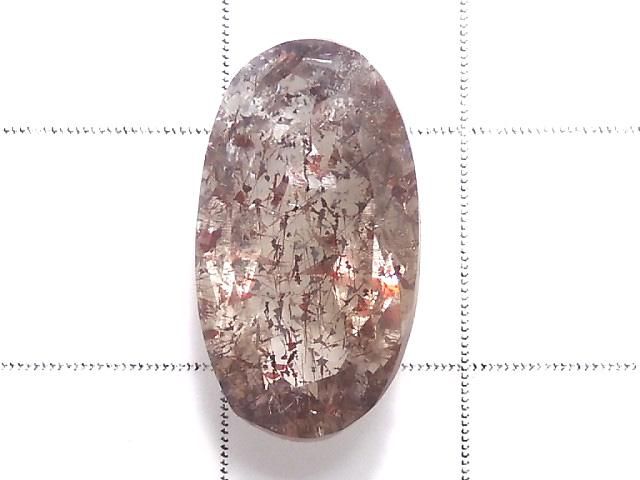 【動画】【1点もの】宝石質エレスチャルクォーツAAA- ルース ファセットカット 1粒 NO.73 サムネイル2