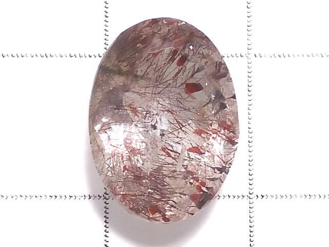 【動画】【1点もの】宝石質エレスチャルクォーツAA++ ルース ファセットカット 1粒 NO.75 サムネイル2