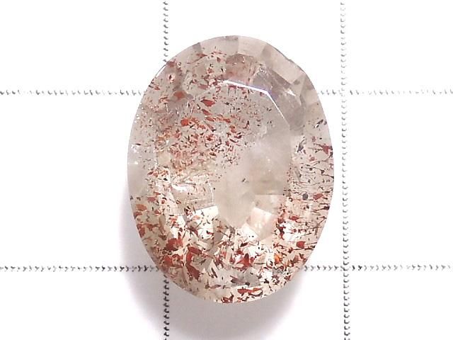 【動画】【1点もの】宝石質エレスチャルクォーツAA++ ルース ファセットカット 1粒 NO.76 サムネイル2